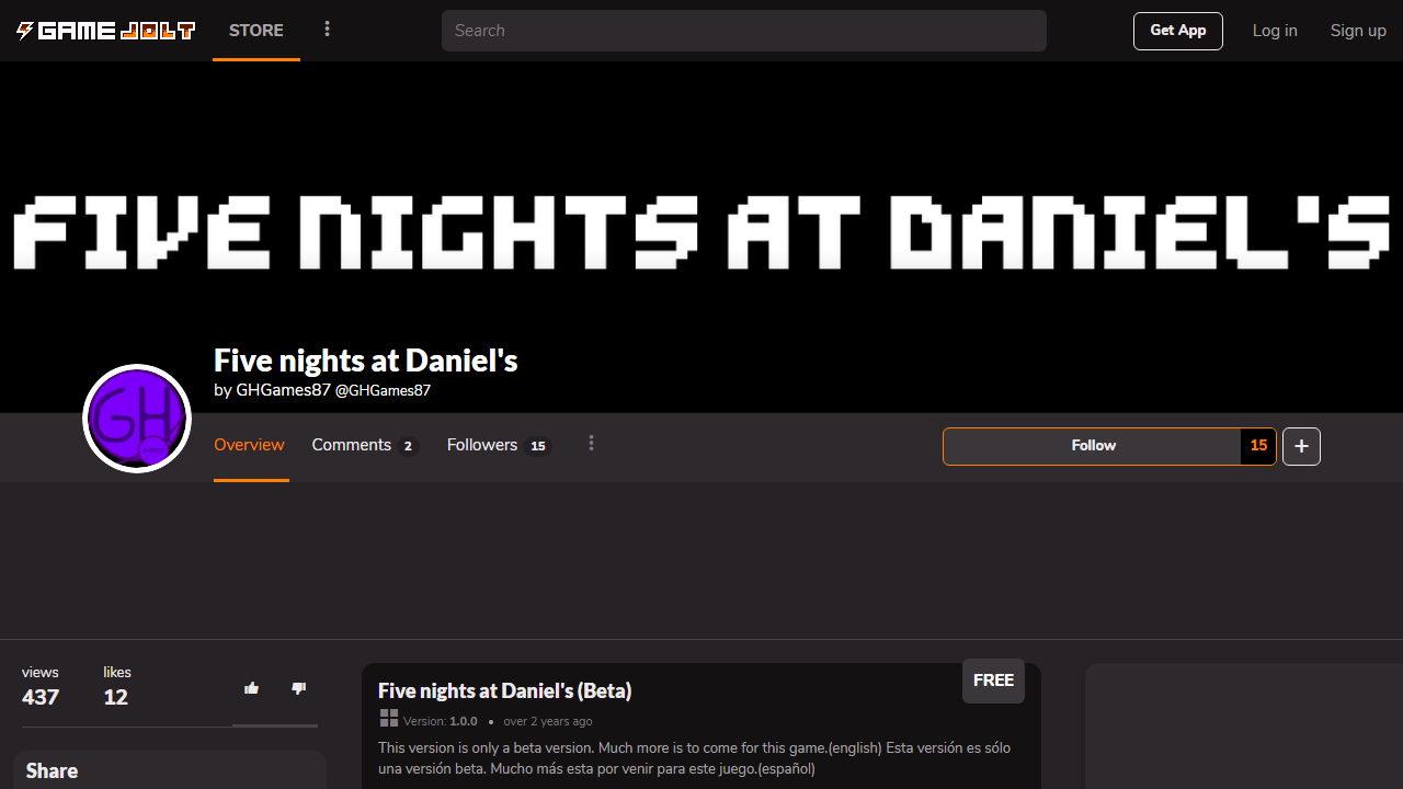 Imagen de Five Nights at Daniel's