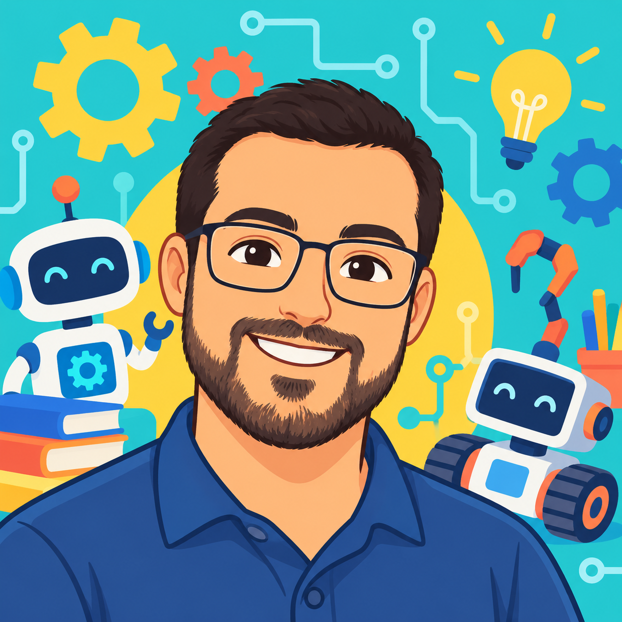Retrato ilustrado de Jose